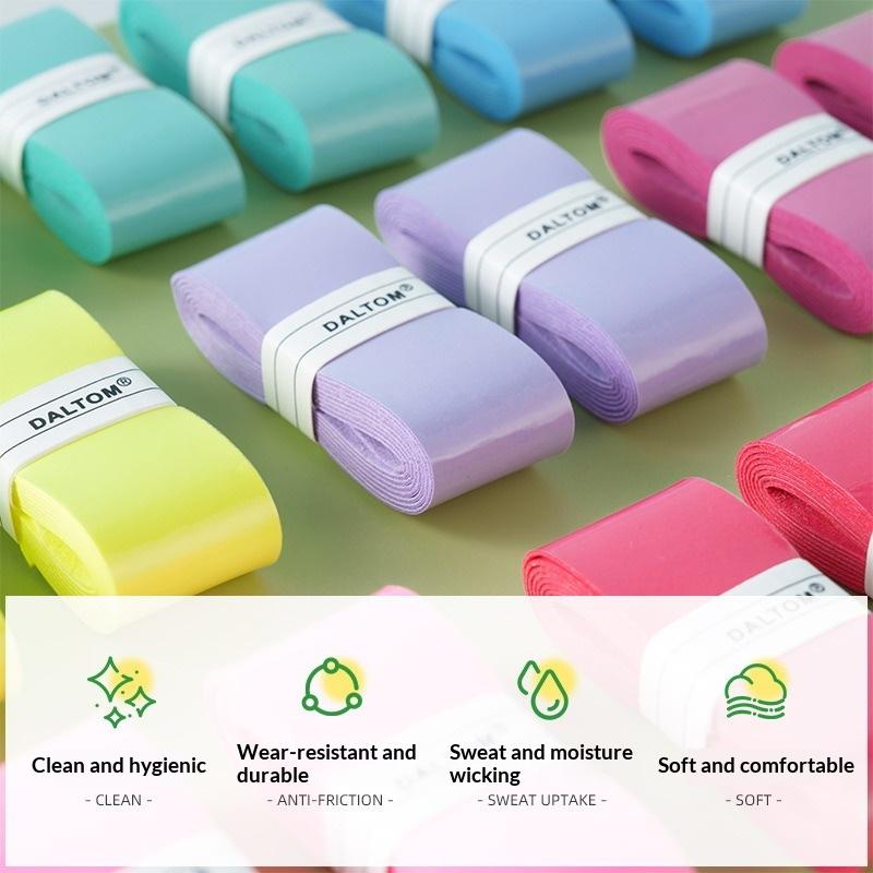 Badminton Grip - 5/10 шт. теннисные овергрипы, впитывающие пот,