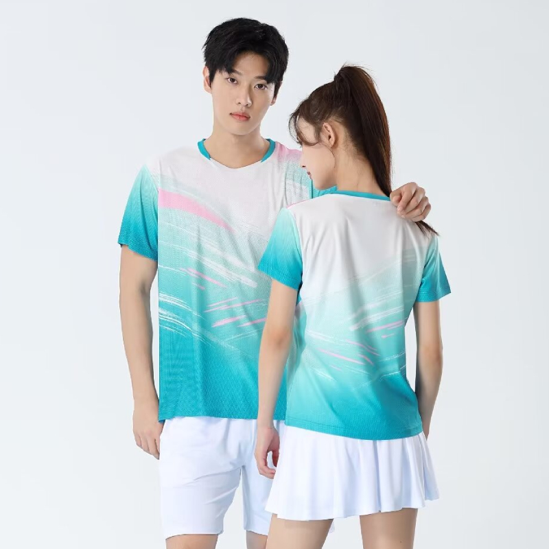 Badminton Jersey - Футболка унисекс для настольного тенниса, профессиональная