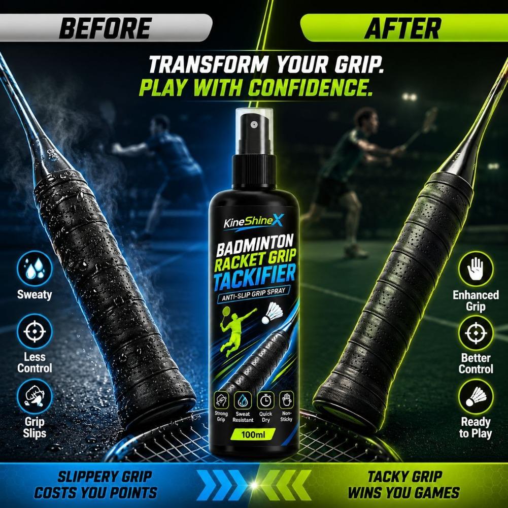 Противоскользящий спрей для те – обзор и цена Badminton Grip