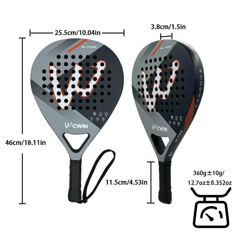 Ракетка для падел-тенниса CWIN – обзор и цена Badminton Racket Carbon