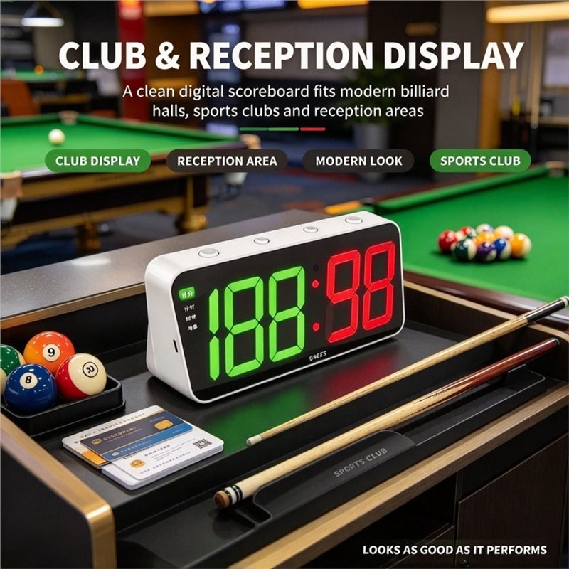 Электронное табло для бильярда – обзор и цена Scoreboard Digital